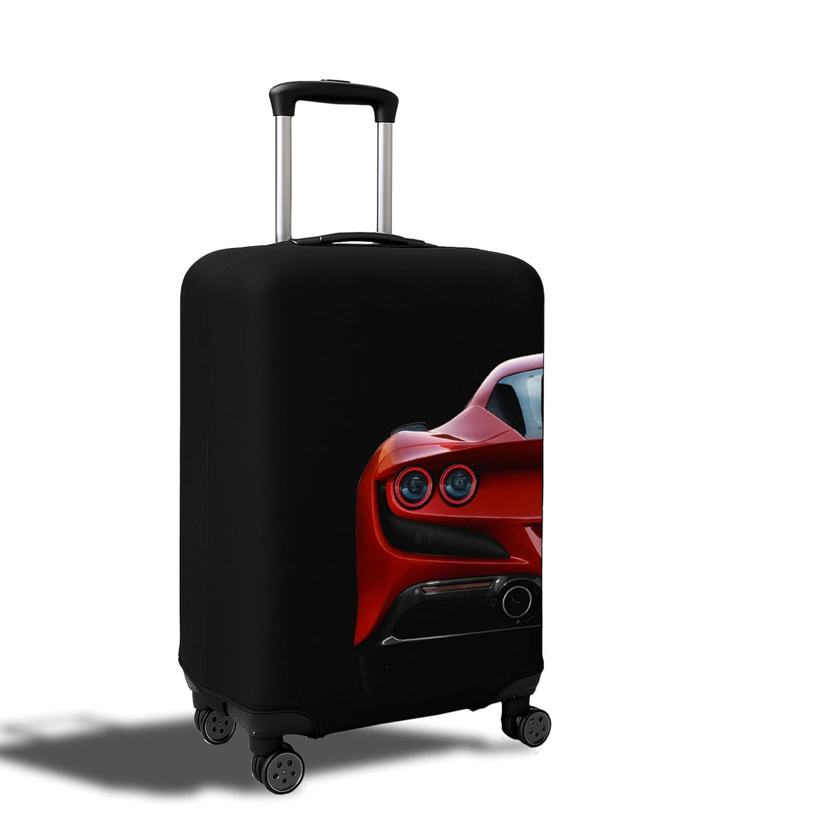 WanderWraps Spendex Polyester Protective Luggage Cover | Hard Luggage Trolley Bag Cover | Washable | Dust Proof | Stretchable | Velocityy