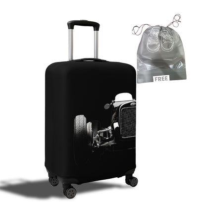 WanderWraps Spendex Polyester Protective Luggage Cover | Hard Luggage Trolley Bag Cover | Washable | Dust Proof | Stretchable | Legacyy