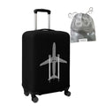 WanderWraps Spendex Polyester Protective Luggage Cover | Hard Luggage Trolley Bag Cover | Washable | Dust Proof | Stretchable | S - 20 inch | Jetstreamm