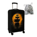 WanderWraps Spendex Polyester Protective Luggage Cover | Hard Luggage Trolley Bag Cover | Washable | Dust Proof | Stretchable | S - 20 inch | Moonvoyagee
